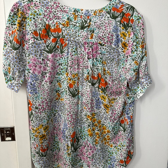Floral Print Women's Top - Picture 3 of 3